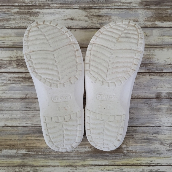 Crocs Coast Slide Slip-On Lightweight Sandals White Blanc Unisex Womens 8 Mens 6 - Picture 10 of 11